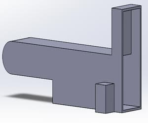 CAD box model from scanned or reference geometry