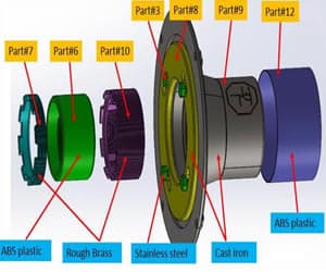 CAD drainage assembly