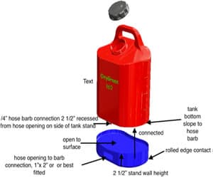 CAD water bottle design