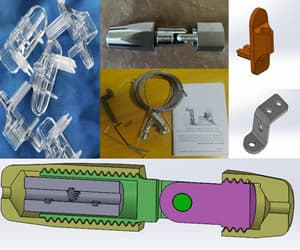 CAD window related parts