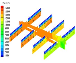 CFD analysis on city water filter system