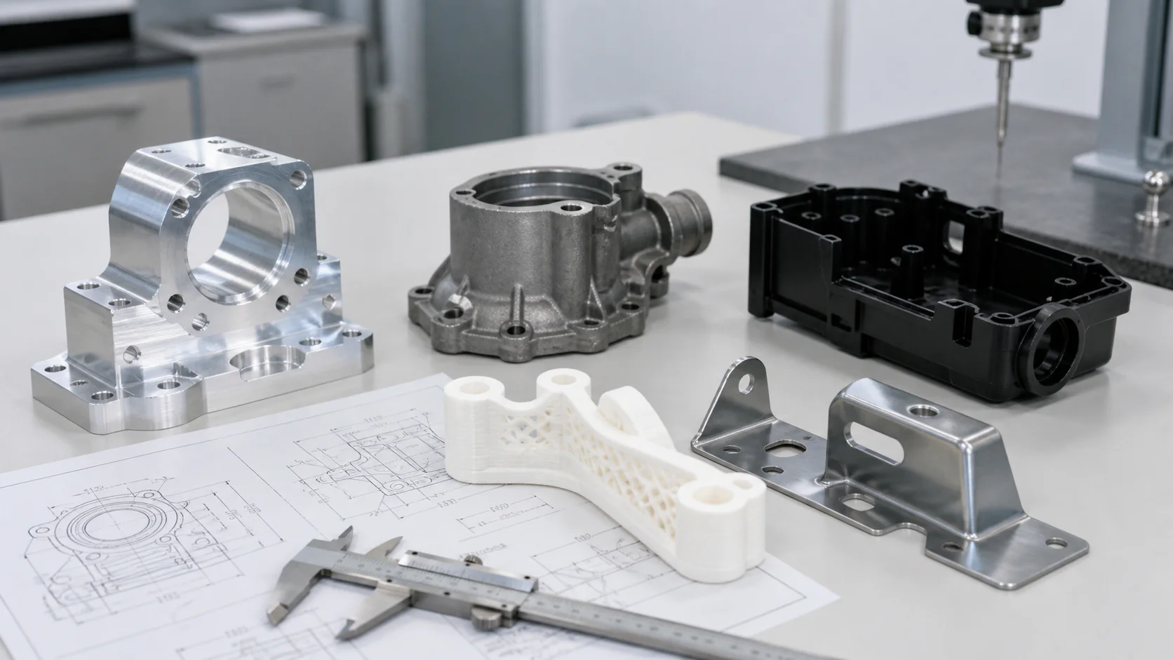 Manufactured engineering components and prototype samples