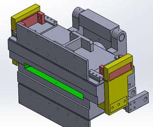 3D model of clamping head